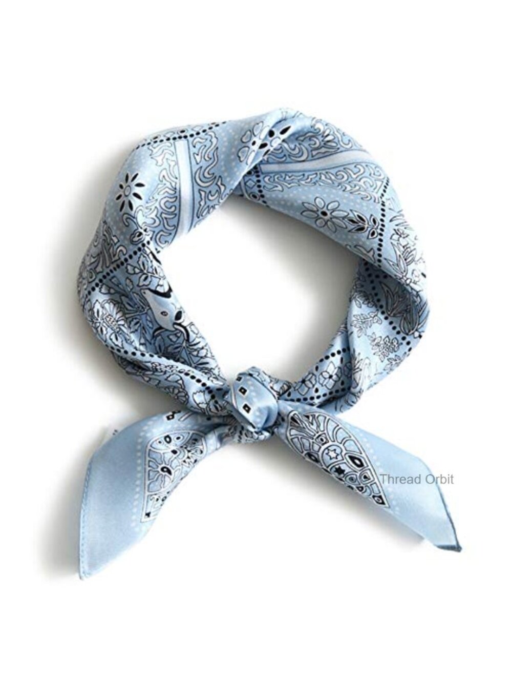 100% Mulberry Silk Scarf Small Square 21x21 Neck Scarf for Women